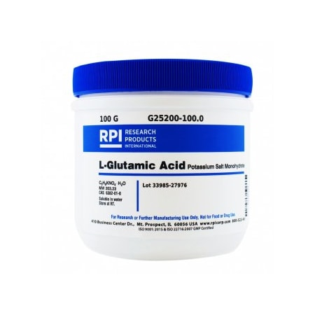 Rpi L-Glutamic Acid, Potassium Salt, 100 G G25200-100.0